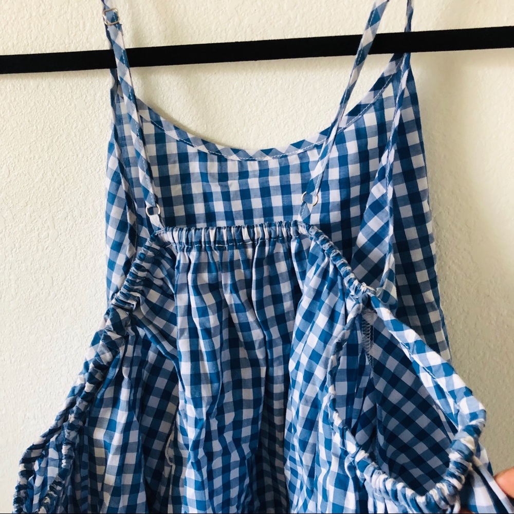 Off the shoulder plaid cami - Picture 6 of 6